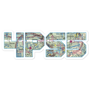 Muddy Creek Airport (4PS5) VFR Sectional Sticker