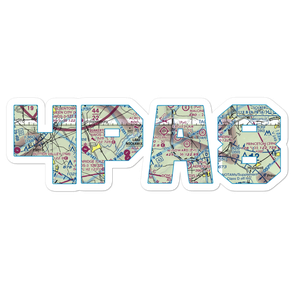 Russo Airstrip (4PA8) VFR Sectional Sticker
