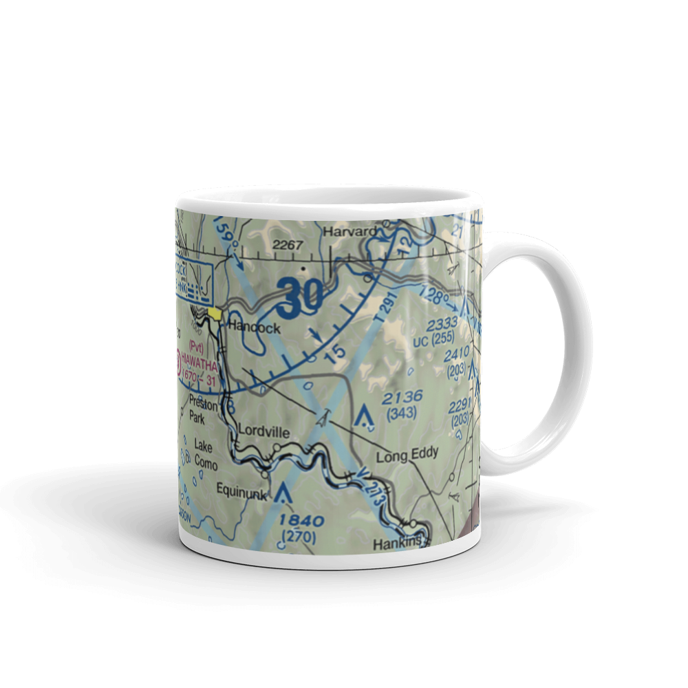 Hiawatha Airport (4PA6) VFR Sectional  Mug 