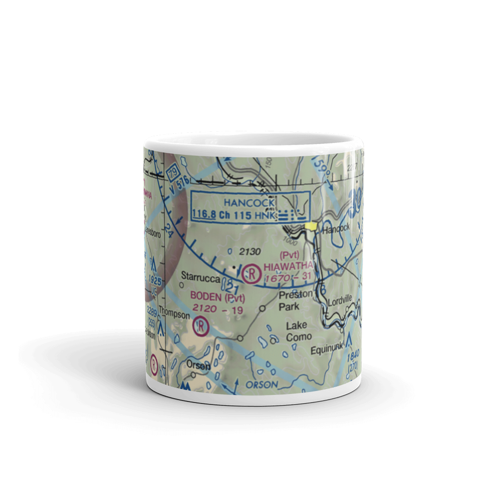 Hiawatha Airport (4PA6) VFR Sectional  Mug 