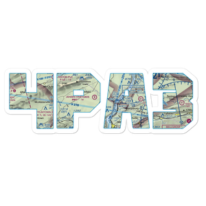 Frymoyer Airport (4PA3) VFR Sectional Sticker