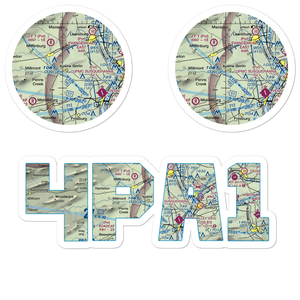Sauers-Haven Airport (4PA1) VFR Sectional Sticker Pack