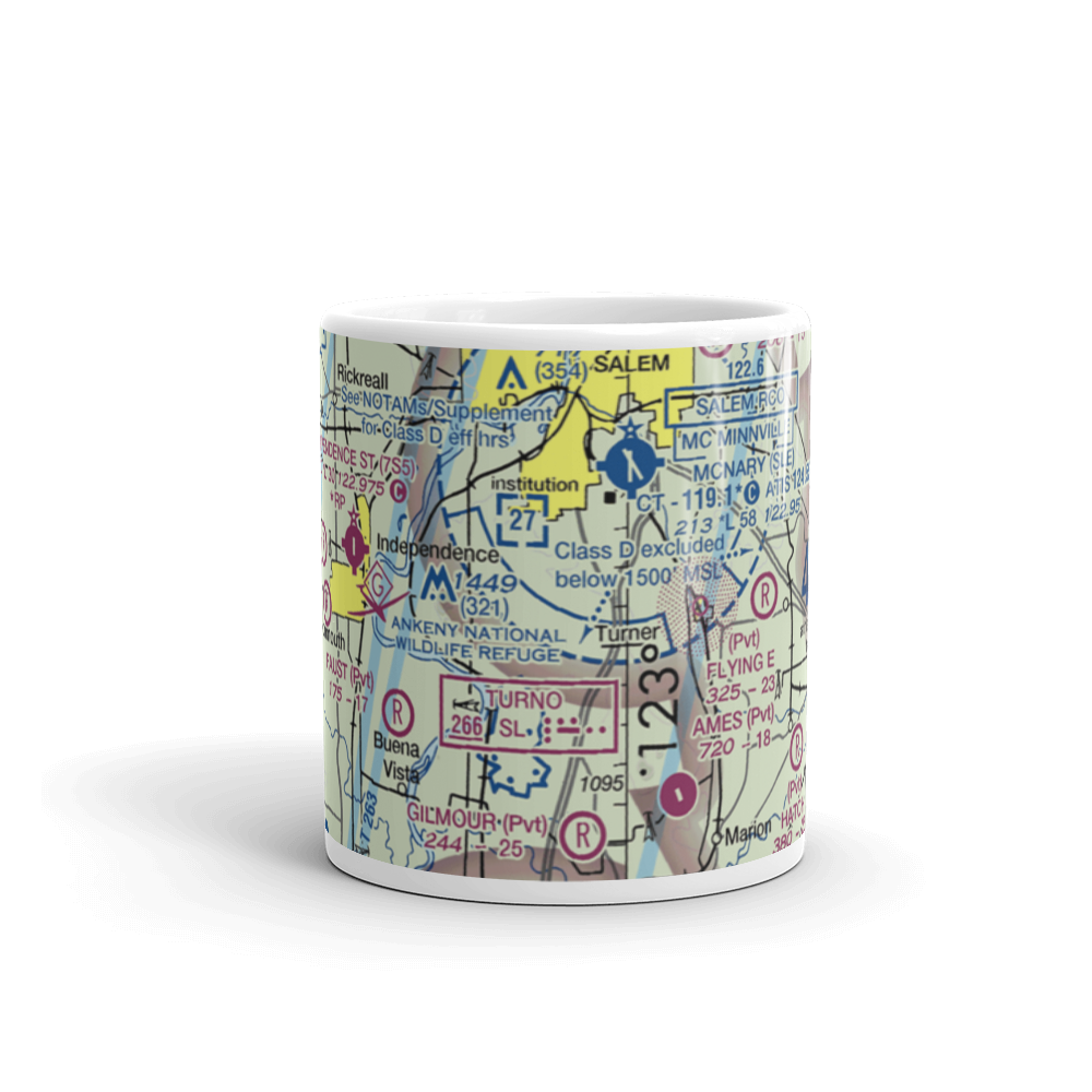 Wagoner Airport (4OR8) VFR Sectional  Mug 