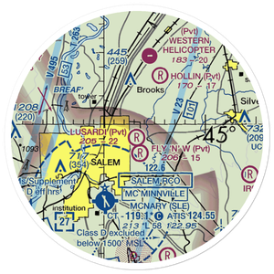 Lusardi Field (4OR7) VFR Sectional Sticker (20 mile)