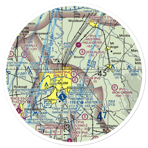 Lusardi Field (4OR7) VFR Sectional Sticker (30 mile)