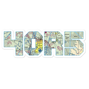 Fly 'N' W Airport (4OR5) VFR Sectional Sticker