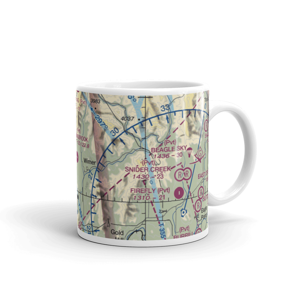 Springbrook Airport (4OR0) VFR Sectional  Mug 