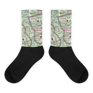 Huffman Farm Airport (4OH8) VFR Sectional Socks