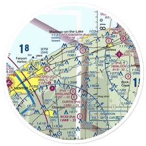 Sky Haven Airport (4OH1) VFR Sectional Sticker (30 mile)