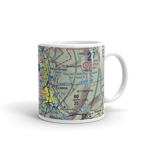 Harris Hill Gliderport (4NY8) VFR Sectional  Mug