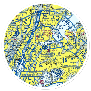 Edo Seaplane Base (4NY2) VFR Sectional Sticker (30 mile)
