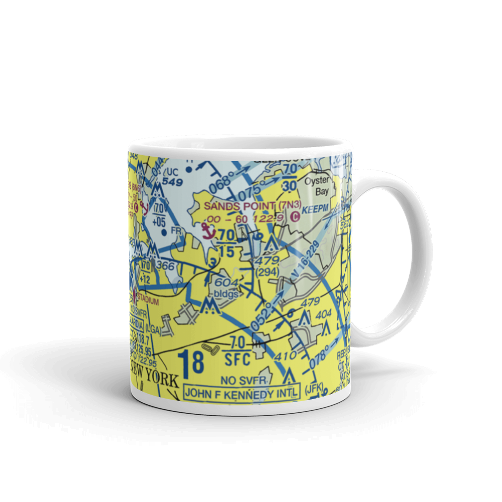 Edo Seaplane Base (4NY2) VFR Sectional  Mug 