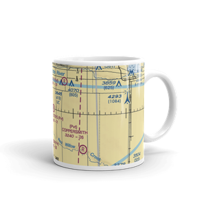 Holzfaster's Airport (4NE9) VFR Sectional  Mug