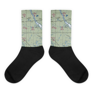 Pfau Private Airport (4ND4) VFR Sectional Socks