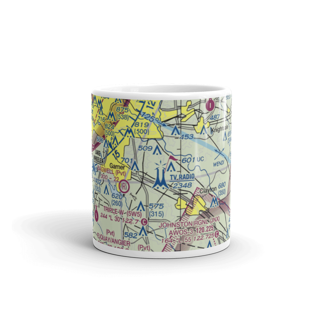 Peacock STOLport (4NC7) VFR Sectional  Mug 