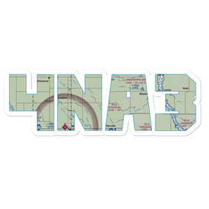 Peterson Airstrip (4NA3) VFR Sectional Sticker