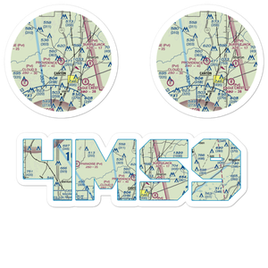 Providence Airpark (4MS9) VFR Sectional Sticker Pack
