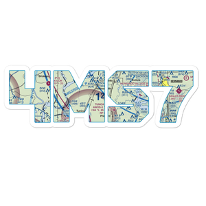Arnold Field (4MS7) VFR Sectional Sticker