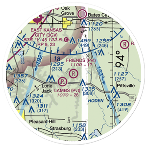 Friends Field (4MO9) VFR Sectional Sticker (20 mile)