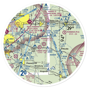 Friends Field (4MO9) VFR Sectional Sticker (30 mile)