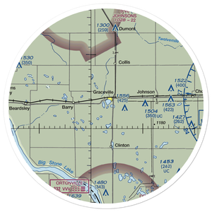 Kapaun-Wilson Field (4MN5) VFR Sectional Sticker (30 mile)