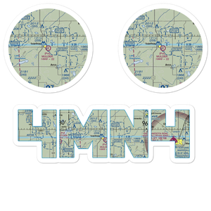 Mulder Field Inc Airport (4MN4) VFR Sectional Sticker Pack