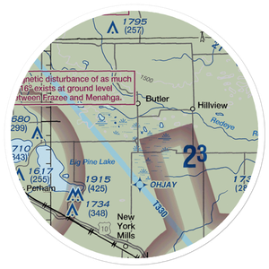 Hintzman Private Airport (4MN1) VFR Sectional Sticker (20 mile)