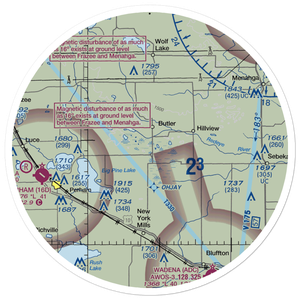 Hintzman Private Airport (4MN1) VFR Sectional Sticker (30 mile)