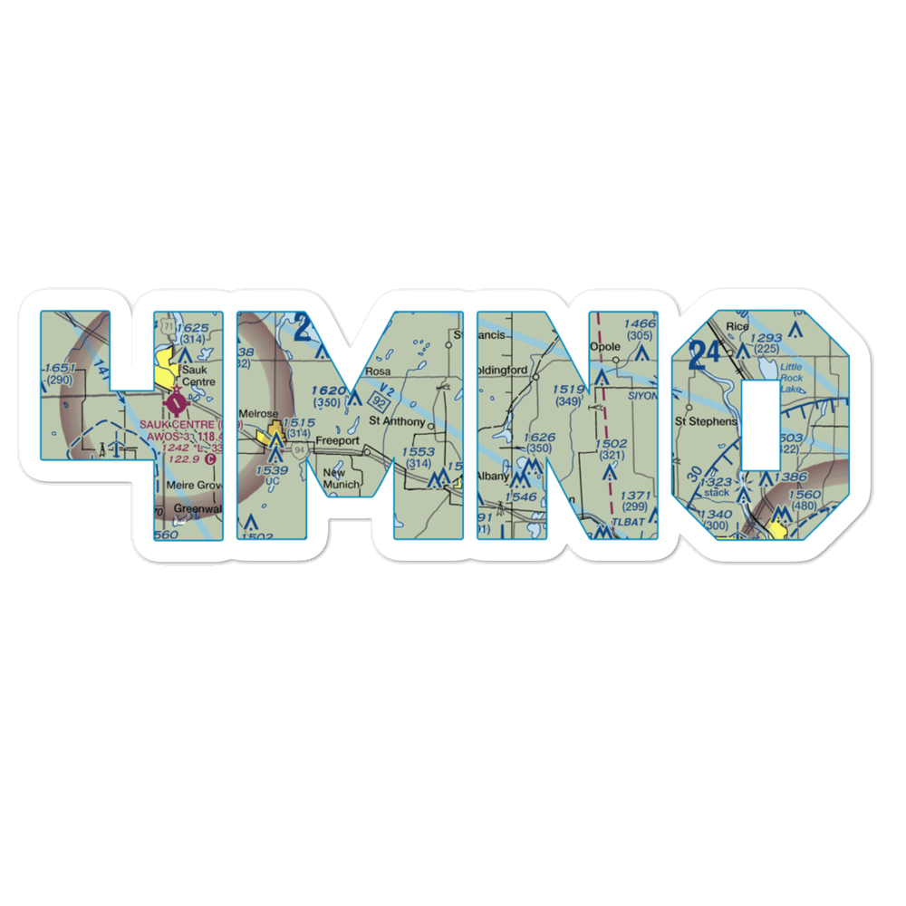 Skalicky Airstrip (4MN0) VFR Sectional Sticker 