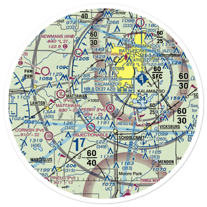 Whitcomb Field (4MI4) VFR Sectional Sticker (30 mile)
