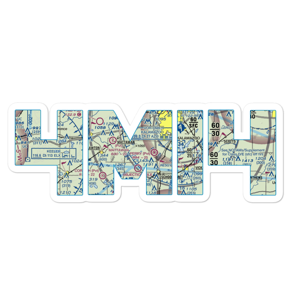 Whitcomb Field (4MI4) VFR Sectional Sticker 