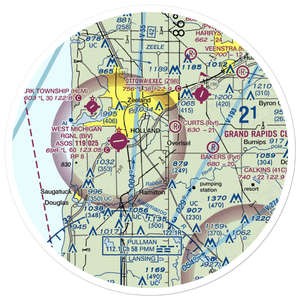 Phil's Field (4MI3) VFR Sectional Sticker (30 mile)