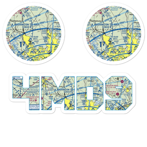 St John Airport (4MD9) VFR Sectional Sticker Pack