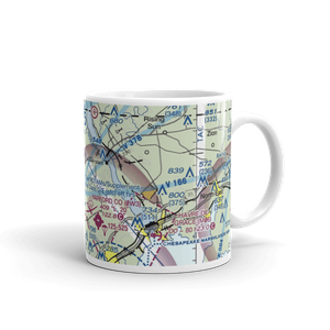 Moxley's Airport (4MD6) VFR Sectional  Mug