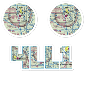 Staton Airport (4LL1) VFR Sectional Sticker Pack