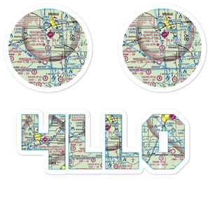 Ranken Airport (4LL0) VFR Sectional Sticker Pack