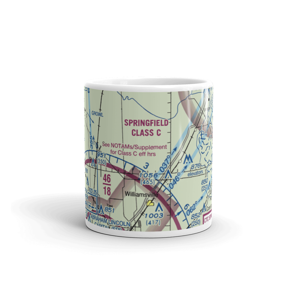 Leigh Farm Airport (4IS8) VFR Sectional  Mug 