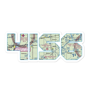 Hattan Farms Airport (4IS6) VFR Sectional Sticker