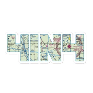 Wilson Airport (4IN4) VFR Sectional Sticker