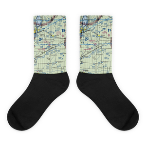 Frank's Flying Service Airport (4IL5) VFR Sectional Socks