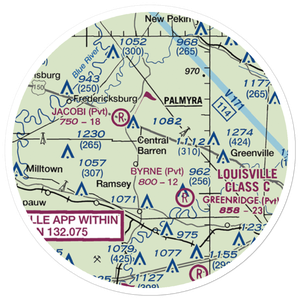Gettlefinger Field (4II6) VFR Sectional Sticker (20 mile)