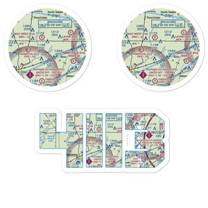 Oleo Airport (4II3) VFR Sectional Sticker Pack