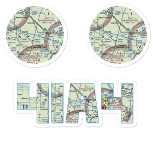 Mccoy Airport (4IA4) VFR Sectional Sticker Pack