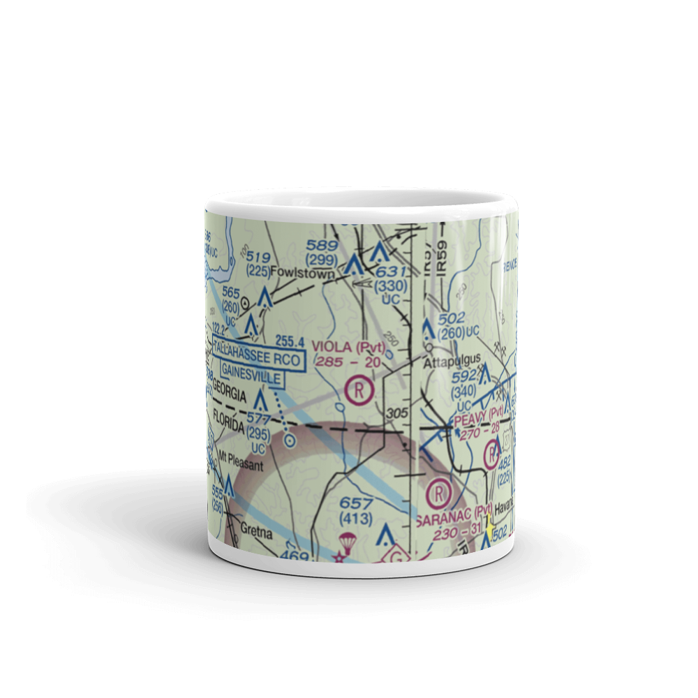 Viola Farm Airport (4GE1) VFR Sectional  Mug 