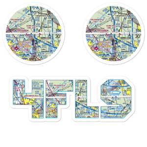 Gore Airport (4FL9) VFR Sectional Sticker Pack