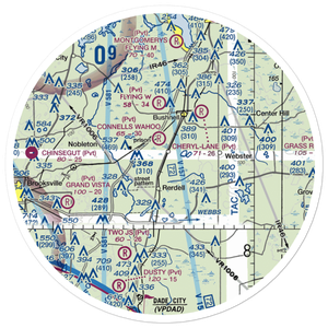 Ko-Kee Airport (4FL2) VFR Sectional Sticker (30 mile)