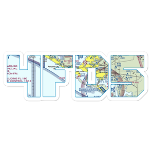 Grand Lagoon Seaplane Base (4FD5) VFR Sectional Sticker