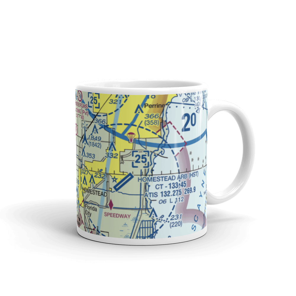 The Wright Place STOLport (4FD3) VFR Sectional  Mug 