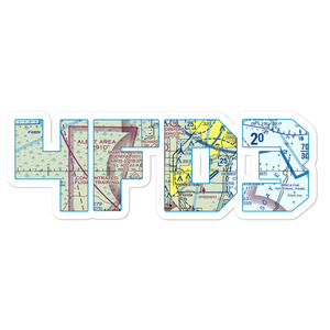 The Wright Place STOLport (4FD3) VFR Sectional Sticker