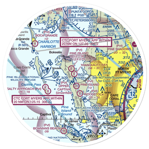 Tranquility Bay Strip (4FA3) VFR Sectional Sticker (30 mile)